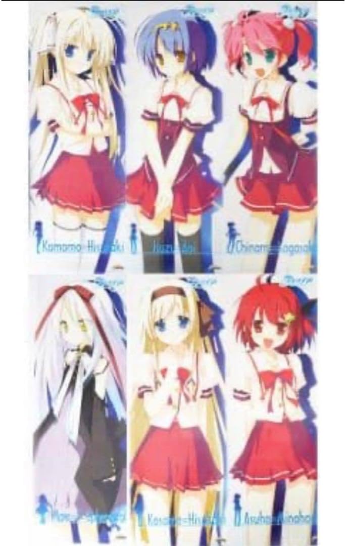 【希少】星空のメモリア　クリアポスター　全６種 希少】星空のメモリア クリアポスター 全6種 希少】星空の
